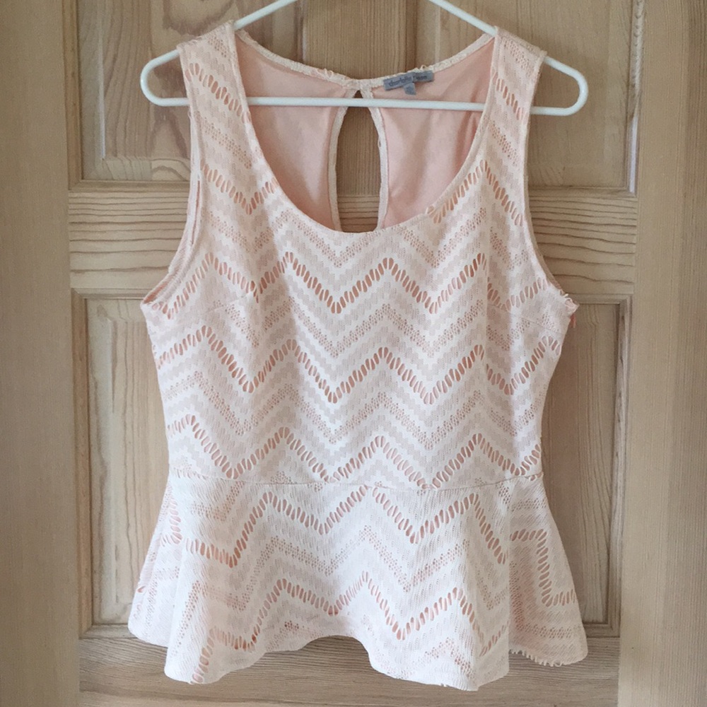 Charlotte Russe Peplum Top